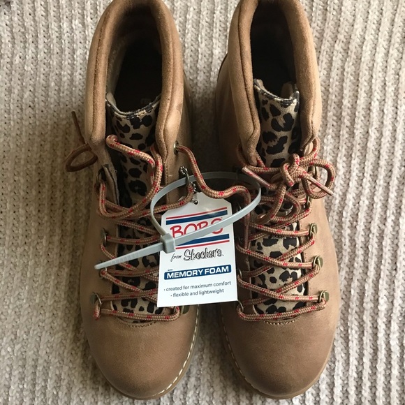 Skechers Shoes - NWT BOBS SIZE 9.5 WOMANS CHEETAH BOOTIES